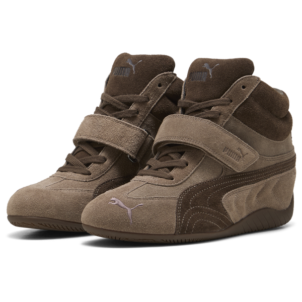 PUMA Speedcat Wedge - Women's - Totally Taupe/Chocolate - Image 6