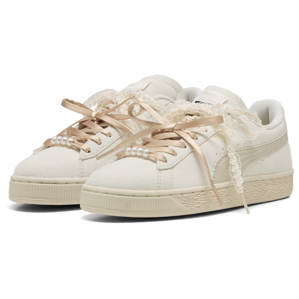PUMA Suede Bloom - Women's - White/White - Image 6