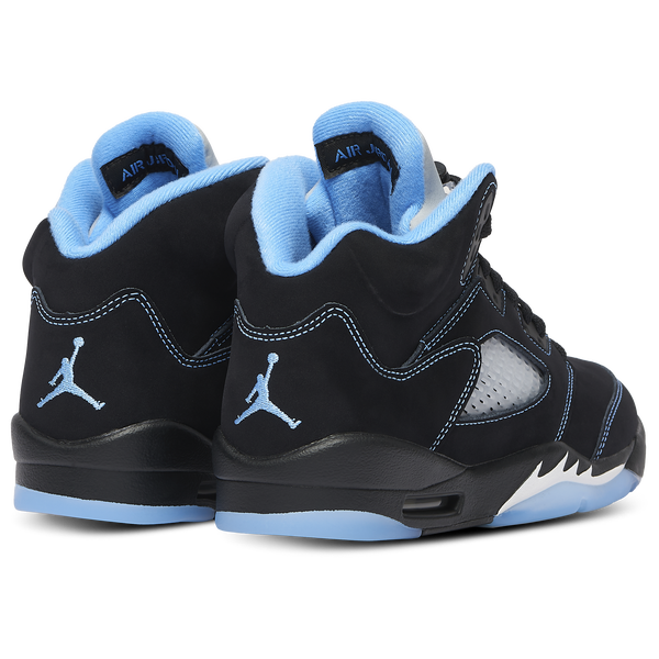 Jordan Retro 5 - Boys' Grade School - Blue/Black - Image 3