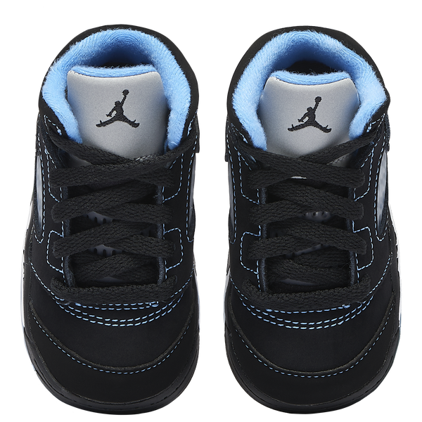 Jordan Retro 5 - Boys' Toddler - Black/Blue - Image 4