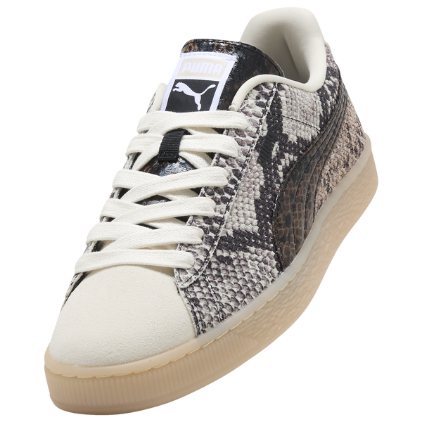 PUMA Suede Snake - Women's - Frosted Ivory/Black - Image 7