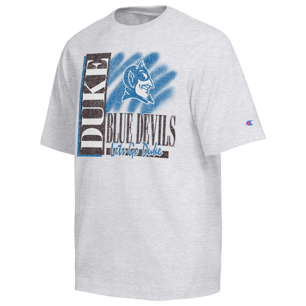 Champion NCAA Airbrush Short Sleeve T-Shirt - Men's - Silver Grey Heather