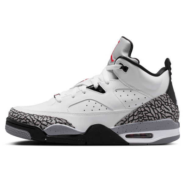 Jordan Son of Mars Low - Men's - White/Gym Red/Black - Image 2
