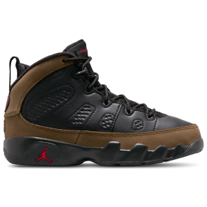 Jordan Retro 9 - Boys' Preschool - Black/True Red