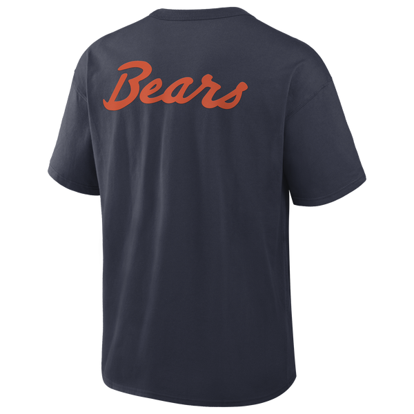 Nike Bears NFL Rival Short Sleeve T-Shirt - Men's - Navy - Image 3