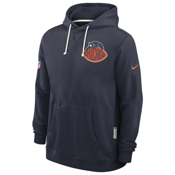 Nike Bears NFL Rival Hoodie - Men's - Navy - Image 2