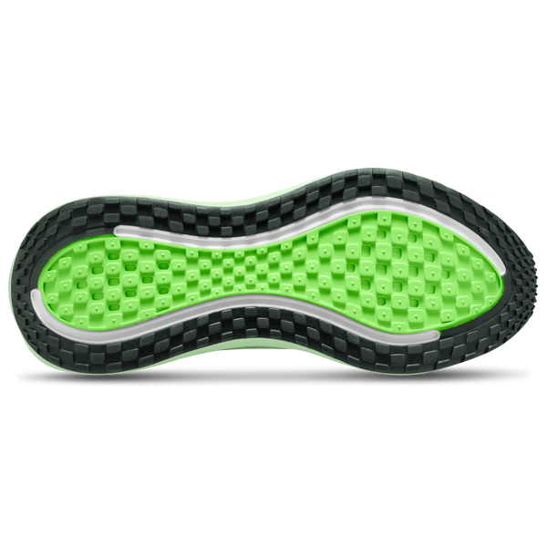 Nike Vomero Plus - Men's - Black Spruce/Volt Tint/Lime Blast - Image 4