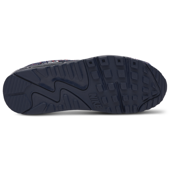 Nike Air Max 90 - Men's - Navy/Red/White - Image 5