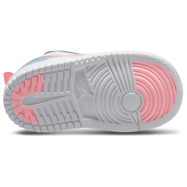 Jordan 1 Low Alt SE Fem - Girls' Toddler - Ocean Bliss/Atomic Pink - Image 5
