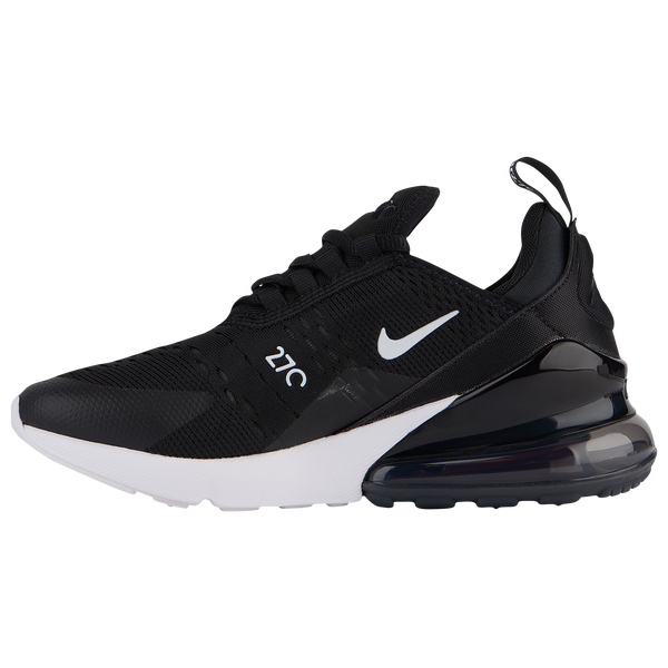 Nike Air Max 270 - Boys' Grade School - Black/White/Anthracite - Image 3