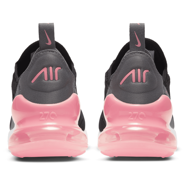 Nike Air Max 270 - Boys' Grade School - Black/Metallic Silver/Smoke Grey - Image 3