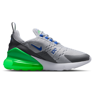Nike Air Max 270 - Boys' Grade School - Gray/Green/White