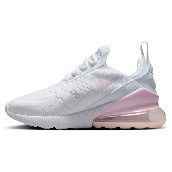 Nike Air Max 270 - Boys' Grade School - Pink Foam/Lt Smoke Grey/White - Image 2