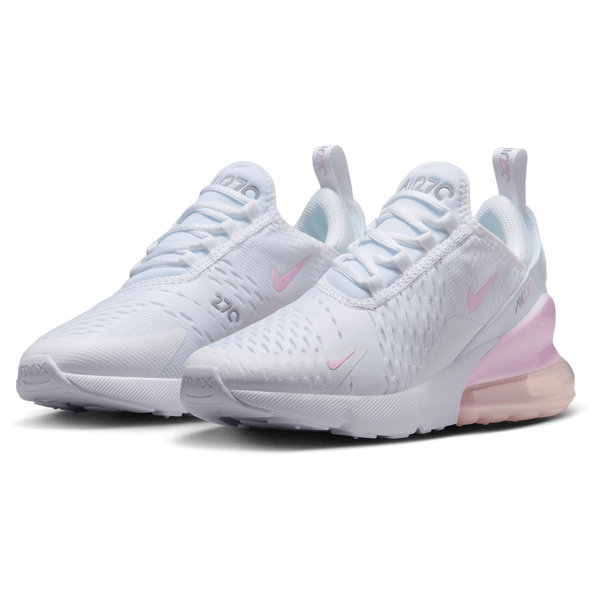 Nike Air Max 270 - Boys' Grade School - Pink Foam/Lt Smoke Grey/White - Image 6