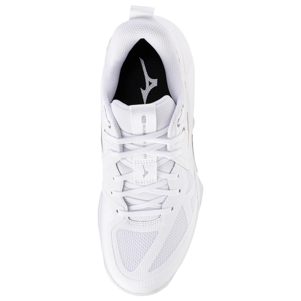Mizuno Wave Momentum Pro - Women's - White/Silver - Image 4
