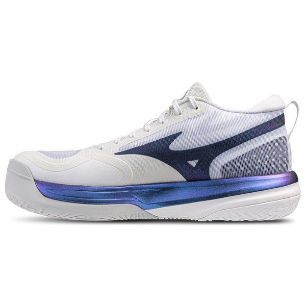 Mizuno Neo Jump Unisex - Men's - White/Estate Blue - Image 2