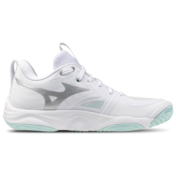 Mizuno Wave Momentum Elite - Women's - White/Blue Tint - Image 2