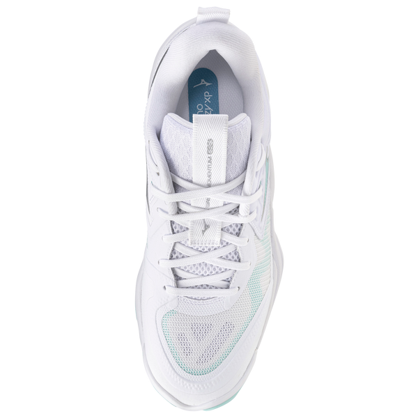 Mizuno Wave Momentum Elite - Women's - White/Blue Tint - Image 4