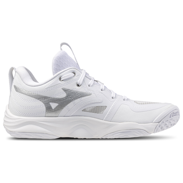 Mizuno Wave Momentum Elite - Women's - White/Silver - Image 2