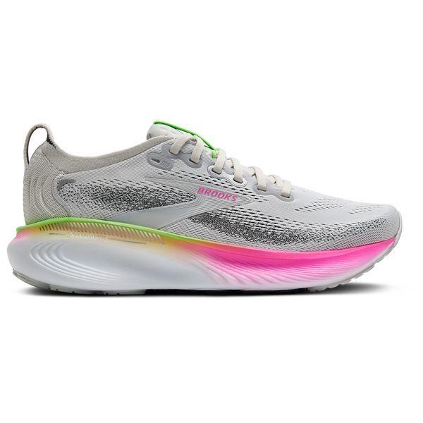Brooks Adrenaline GTS 25 - Women's - Oyster/Green/Pink