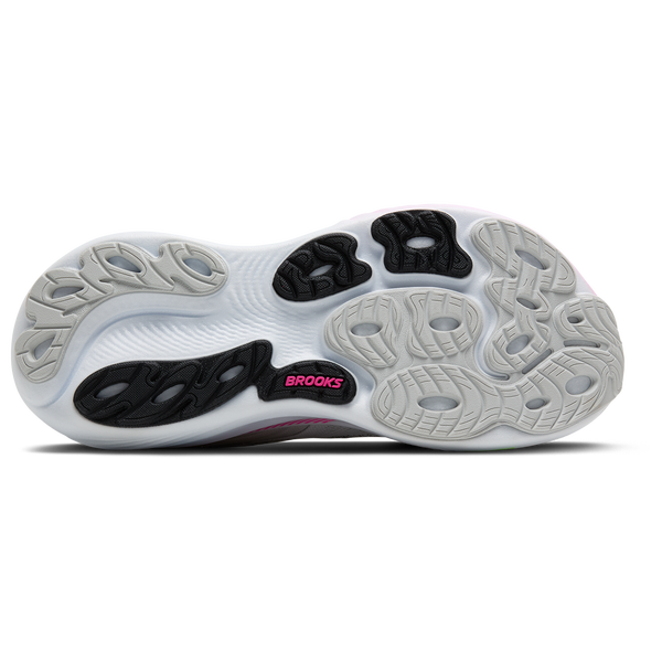 Brooks Adrenaline GTS 25 - Women's - Oyster/Green/Pink - Image 5