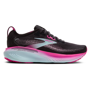 Brooks Adrenaline GTS 25 - Women's - Black/Iced Aqua/Cyber Pink