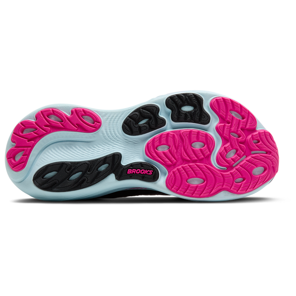 Brooks Adrenaline GTS 25 - Women's - Black/Iced Aqua/Cyber Pink - Image 5