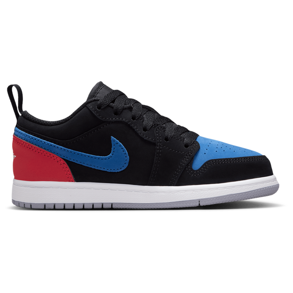 Jordan Retro 1 Low - Boys' Preschool - Summit White/Black/True Blue
