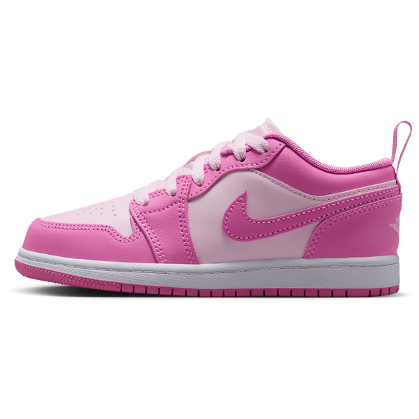 Jordan Retro 1 Low - Boys' Preschool - Pink/White - Image 2