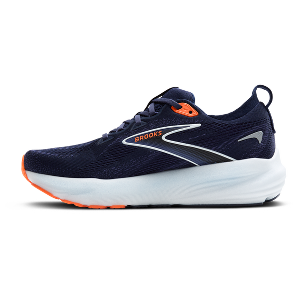 Brooks Glycerin 22 - Men's - Peacoat/Blue Ribbon/Orange - Image 2