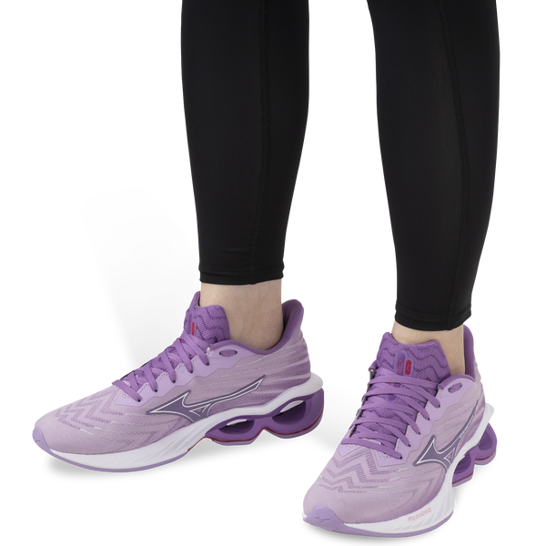 Mizuno Wave Creation 25 SSW - Women's - Crocus Petal/White - Image 9