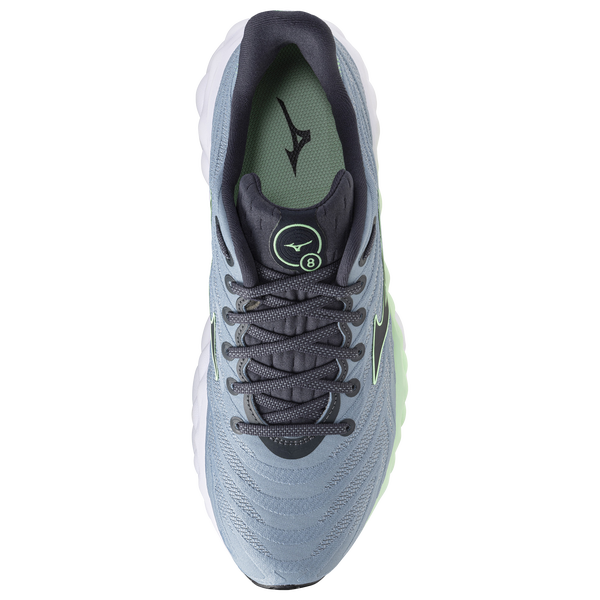Mizuno Wave Sky 8 - Men's - Citadel/Vintage Indigo - Image 4