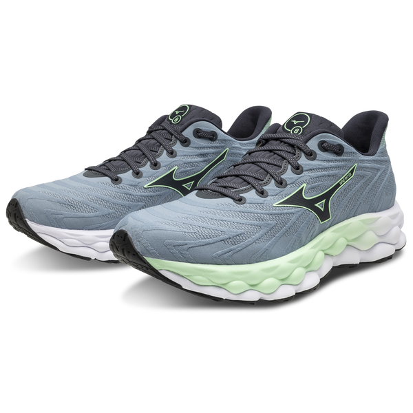 Mizuno Wave Sky 8 - Men's - Citadel/Vintage Indigo - Image 6