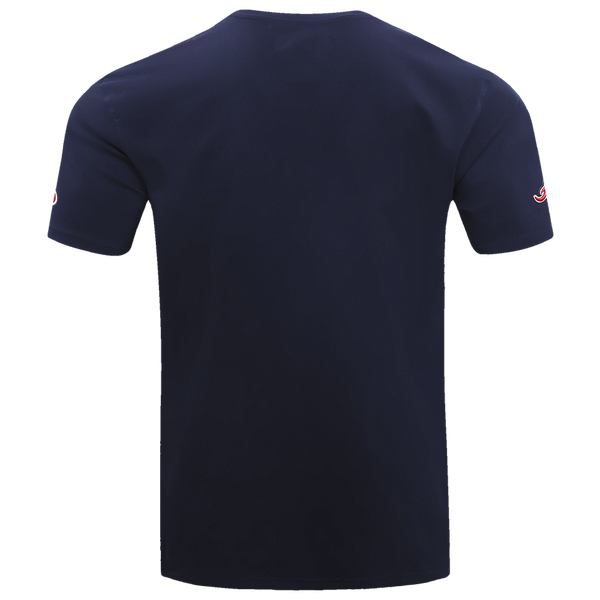 Pro Standard Braves Mash Up T-Shirt - Men's - Midnight Navy - Image 6