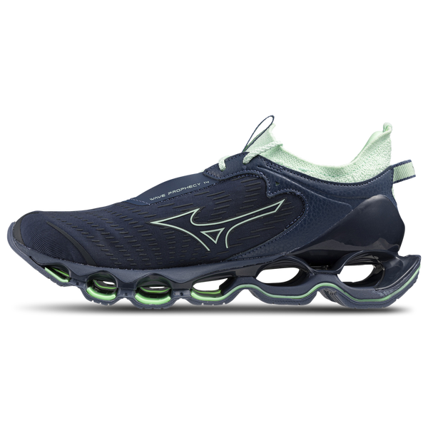 Mizuno Prophecy 14 - Women's - Vintage Indigo/Bay - Image 2