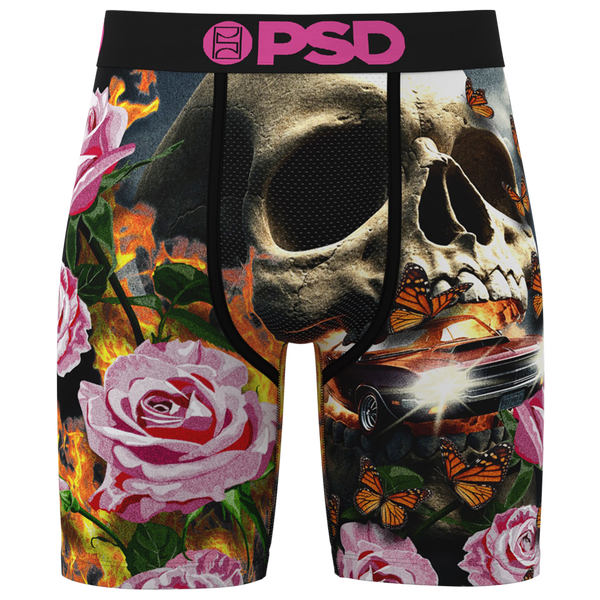 PSD Graphic Briefs - Men's - Black/Pink