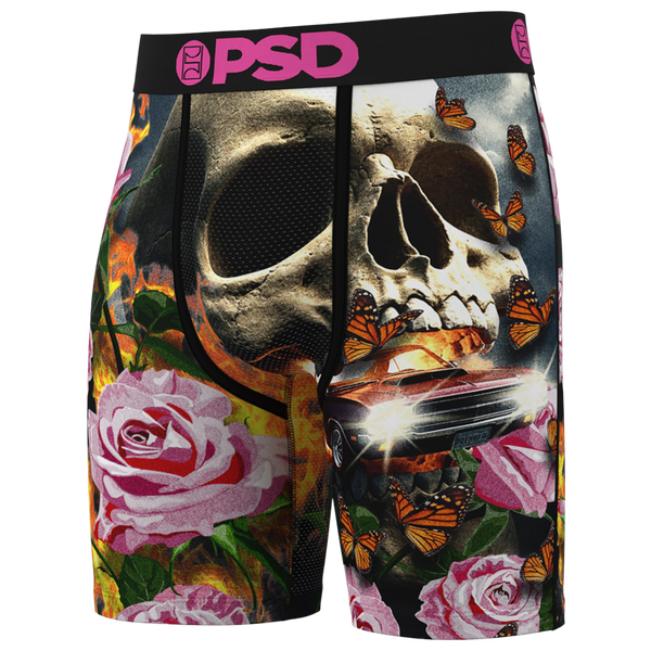 PSD Graphic Briefs - Men's - Black/Pink - Image 3