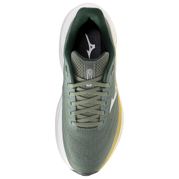 Mizuno Wave Sky 9 Wide - Women's - Green/White - Image 4