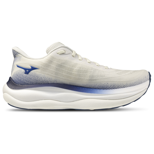 Mizuno Wave Sky 9 - Men's - Snow White/Surf The Web - Image 2