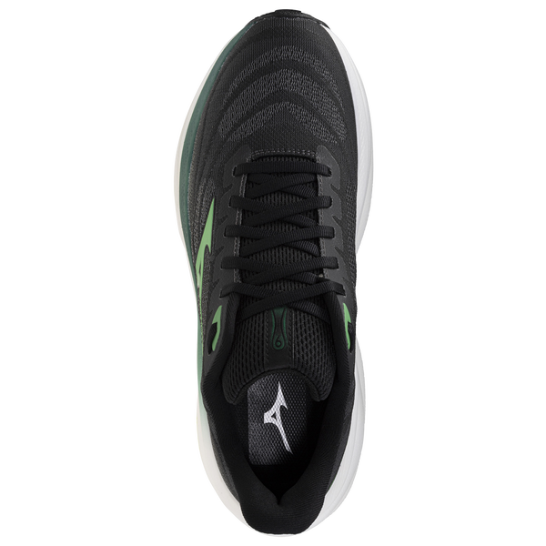 Mizuno Wave Sky 9 - Men's - Black/Goblin Green - Image 4