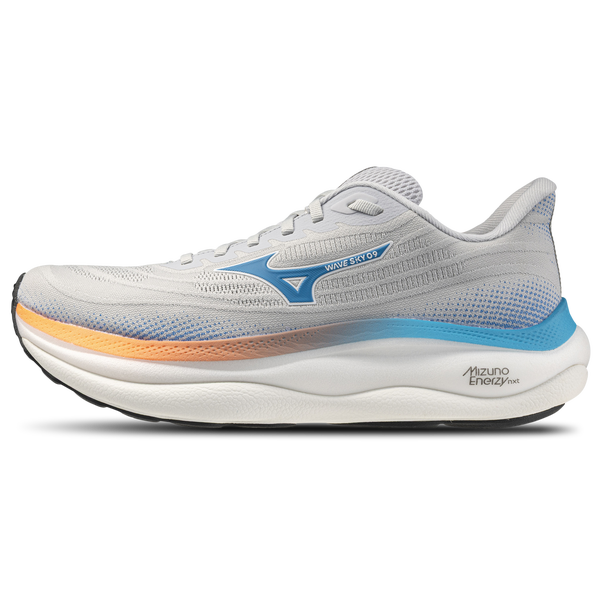 Mizuno Wave Sky 9 Wide - Men's - Grey/Blue - Image 2