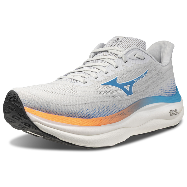 Mizuno Wave Sky 9 Wide - Men's - Grey/Blue - Image 8