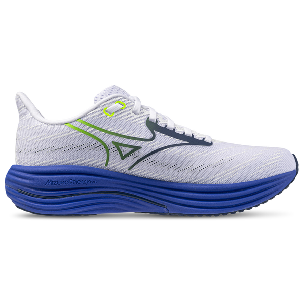 Mizuno Wave Rider 29 Wide - Men's - White/Estate Blue - Image 2