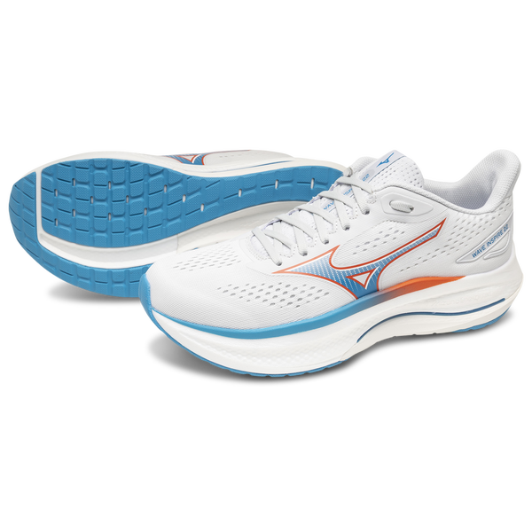 Mizuno Wave Inspire 22 - Men's - Grey/Blue - Image 7