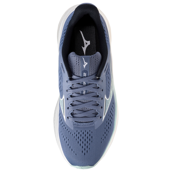 Mizuno Wave Inspire 22 - Women's - Purple/Blue - Image 4