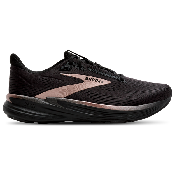Brooks Revel 8 - Women's - Rose Gold/Black/Black