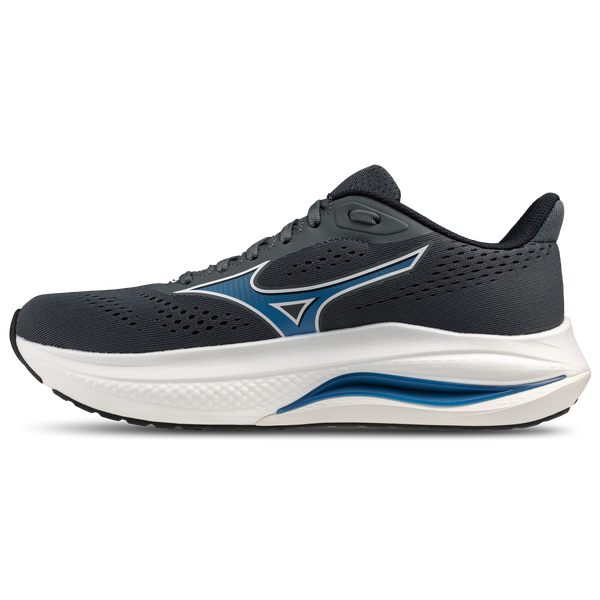 Mizuno Wave Inspire 22 Wide - Men's - Blue/Grey - Image 2
