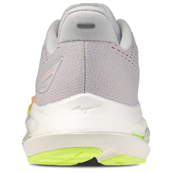 Mizuno Wave Inspire 22 Wide - Women's - Grey/Orange - Image 3