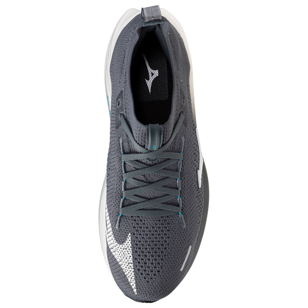Mizuno Wave Neo Vista 3 - Men's - Grey/White - Image 4