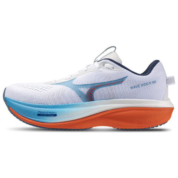 Mizuno Wave Rider 30 - Men's - Blue/White - Image 2